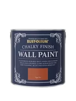 Rust-Oleum Chalky Finish Wall Paint In Tiger Tea - 2.5-Litre Tin