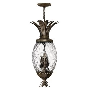 4 Light Ceiling Pendant Pearl Bronze, E14