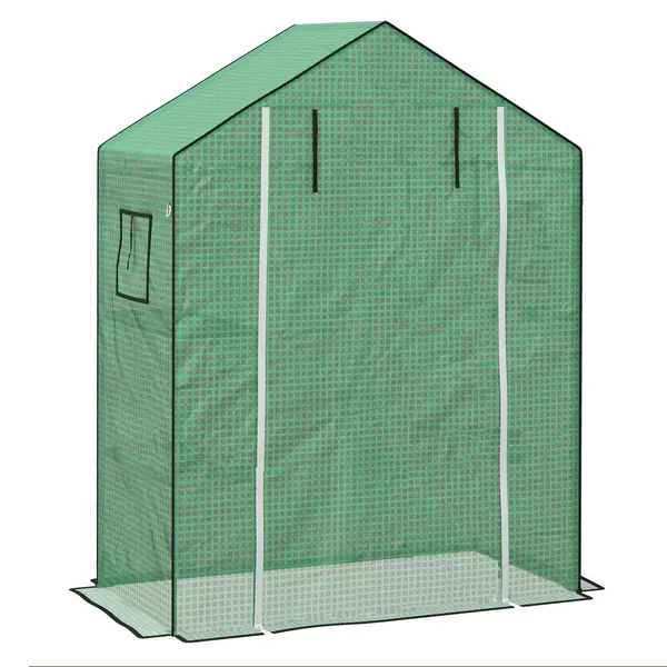 Outsunny PE Greenhouse Cover Replacement - Green