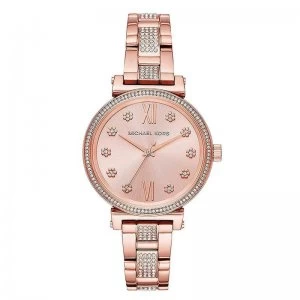 Michael Kors Rose Gold Tone Ladies Watch