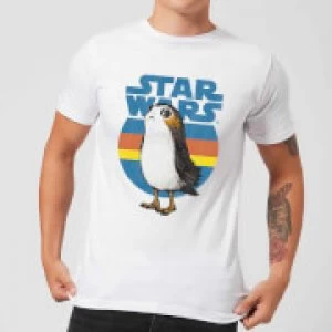 Star Wars Porg Mens T-Shirt - White - L