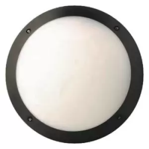 Megaman Lucia Black 8.5W LED Bulkhead Cool White - 180305