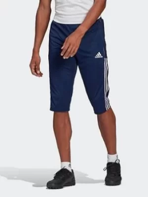 adidas Tiro 21 3/4 Pants, Navy, Size S, Men