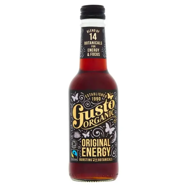 Gusto Original 250ml Pack of 12 Energy Drink Coffee