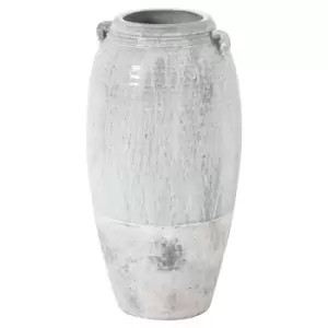 Hill Interiors Large Ceramic Dipped Amphora Vase