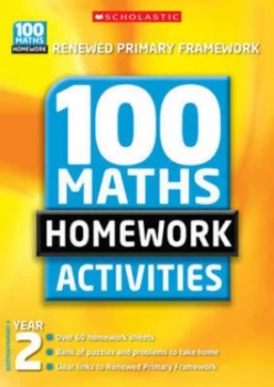 100 Maths Homework Activities Year 2 by Caroline Clissold Paperback