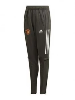 Adidas Youth Manchester United 20/21 Training Pant - Black