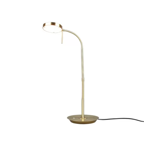 Monza Modern Desk Task Lamp Brass Matt 2300-3000-4000K