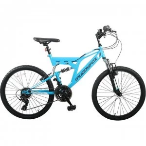 Muddyfox Recoil 24" Mountain Bike - Sky/Black