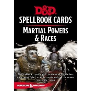 Dungeons and Dragons Martial Powers & Races Spell Deck