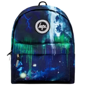 Hype Lightning Drips Backpack (One Size) (Blue/Green)