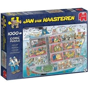 Jumbo Jan van Haasteren - Cruise Ship 1000 piece Jigsaw Puzzle