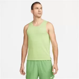 Nike Dri-FIT Miler Mens Running Tank Top - Green