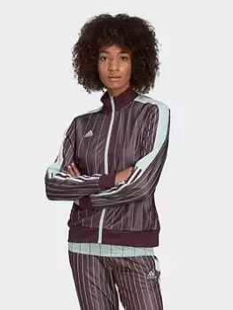 adidas Tiro Track Top, Dark Red Size XL Women