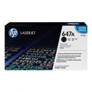 HP 647A Black Laser Toner Ink Cartridge