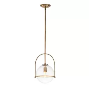 Hinkley Somerset Globe Pendant Ceiling Light Heritage Brass