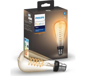 PHILIPS HUE Filament Bluetooth ST72 LED Bulb - B22