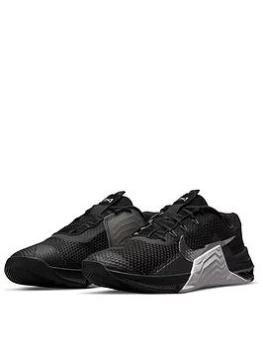 Nike Womens Metcon 7 - Black/White, Size 4, Women