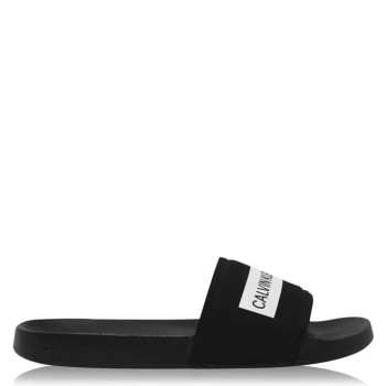 Calvin Klein Jeans Calvin Klein Tape Slider - Black