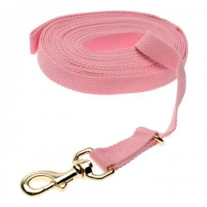 Kincade Cotton Lunge Rein - Pink