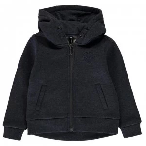 Firetrap Zip Hoodie Infant Boys - Navy Marl