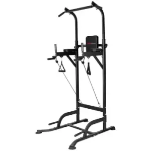 Multi-function Power Tower Dip Station Pull Up Bar with Adjustable Height