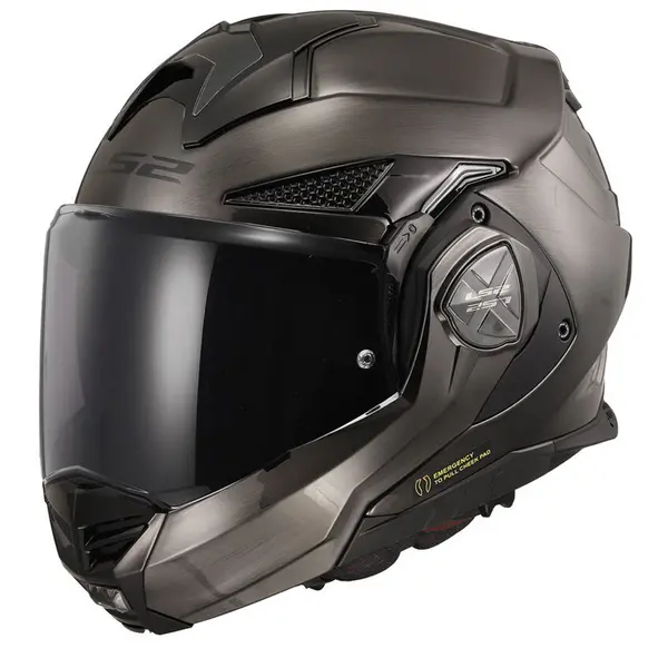 LS2 FF901 Advant X Jeans Titanium 06 Modular Helmet Size S