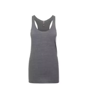 Next Level Womens/Ladies Tri-Blend Racer Back Tank Top (XXL) (Premium Heather)