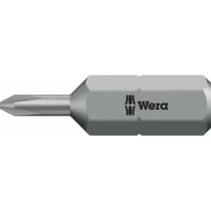 Wera 851/1J Extra Tough Phillips Screwdriver Bits PH0 25mm Pack of 1