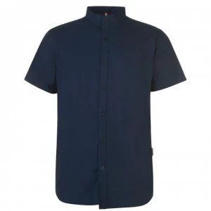 Soviet Short Sleeve Tape Shirt - Navy