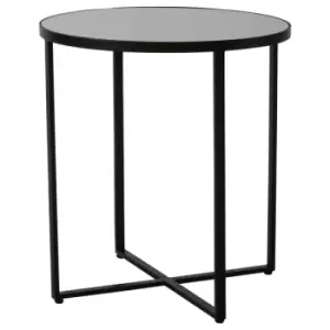 Gallery Direct Torrance Side Table / Silver