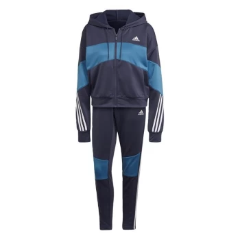 adidas Sportswear Bold Block Track Suit Womens - Shadow Navy