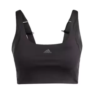 adidas Powerimpact Luxe Training Medium-Support HIIT Bra - Black