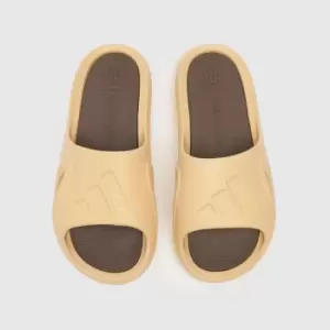 Adidas Adicane Slide Sandals In Beige