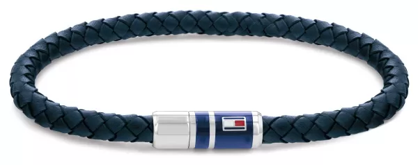 Tommy Hilfiger 2790294 Mens Blue Casual Leather Braided Jewellery