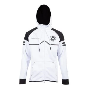 Star Wars - Storm Trooper Mens Large Hoodie - White/Black