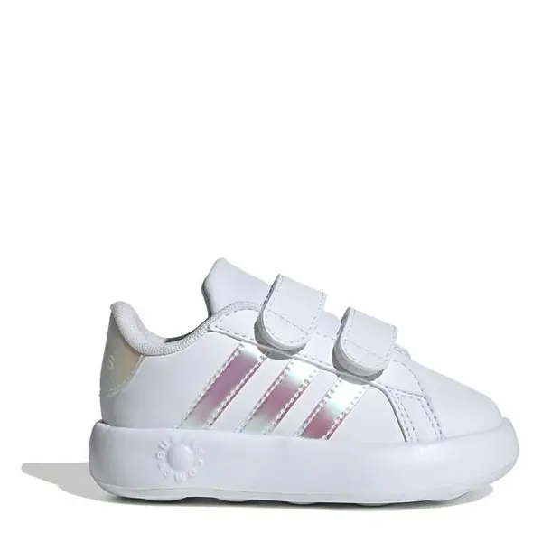 adidas Grand Court 2.0 Shoes Infant Girls - White C3