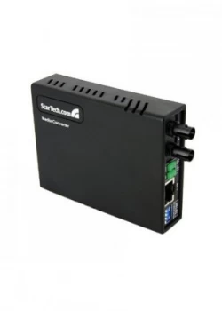 StarTech 10/100 Ethernet to Multi Mode Fiber Media Converter ST 2km