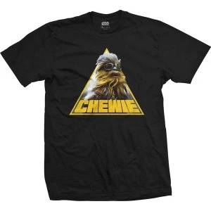 Star Wars - Solo Tri Chewie Unisex Medium T-Shirt - Black