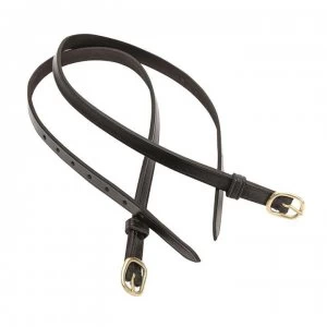 Shires Leather Spur Strap Child - Black