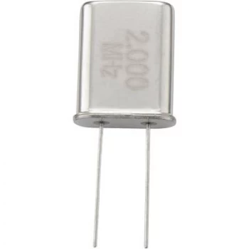 Quartz crystal TRU COMPONENTS 182990 HC 18U 1.8432 MHz