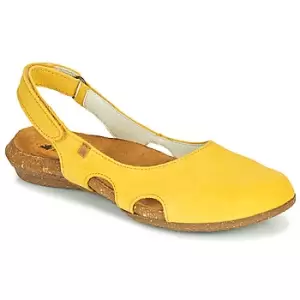 El Naturalista WAKATAUA womens Sandals in Yellow,7,8,9