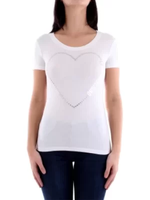 LOVE MOSCHINO T-Shirt Women White COTONE