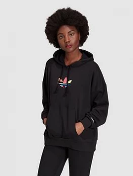 adidas Originals Bold Hoodie - Black, Size 10, Women