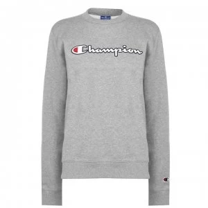 Champion Script Crew Neck Sweatshirt - GRY