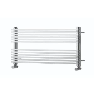 Towelrads Oxfordshire Horizontal Towel Rail Radiator - Chrome 600x1000