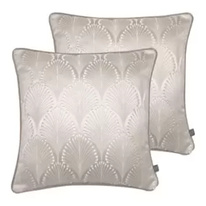 Prestigious Textiles Boudoir Twin Pack Polyester Filled Cushions Vellum