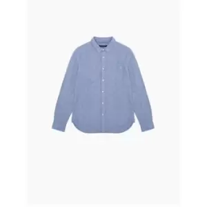 French Connection Huna Chambray Shirt - Blue