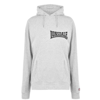 Lonsdale Japan OTH Hoodie Mens - Grey Marl