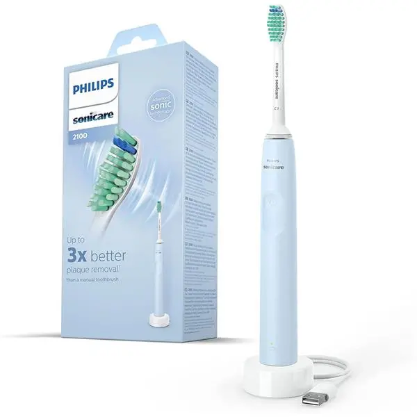 Philips Sonicare Series 2100 HX3651/12 Light Blue Electric Toothbrush